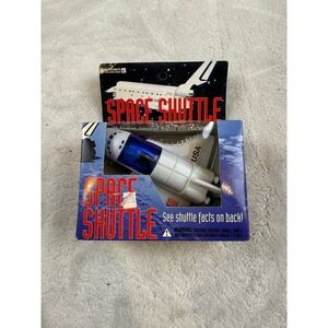 Vintage 1996 Accoutrements Space Shuttle Friction Powered Sparking Toy 10271